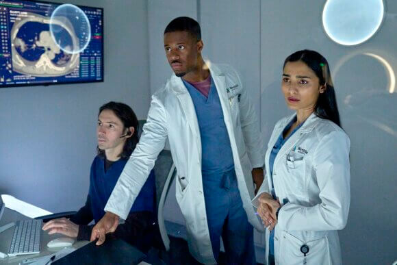 Allan Dobrescu, Patrick Walker and Anya Banerjee