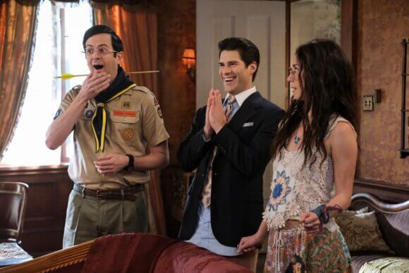 Richie Moriarty, Asher Grodman and Sheila Carrasco