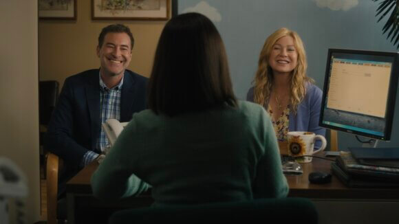 Mark Duplass and Ellen Pompeo