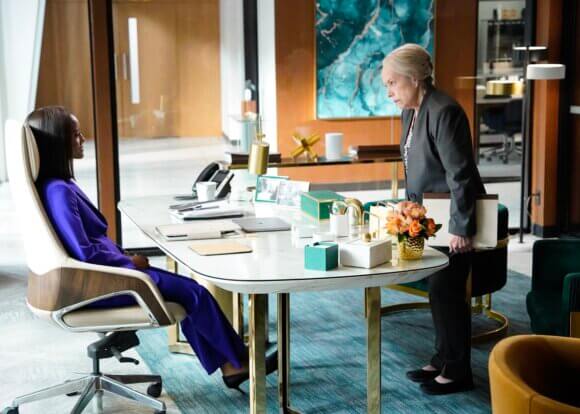 Skye P Marshall and Kathy Bates