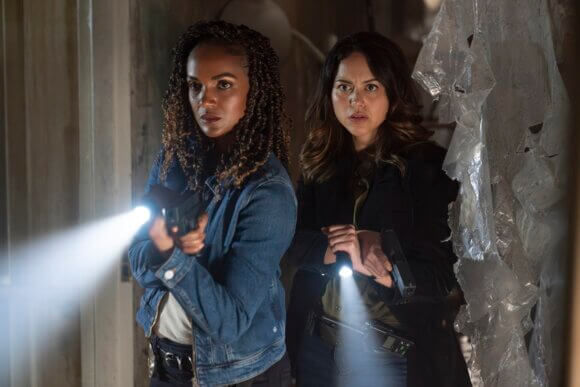 Mekia Cox and Alyssa Diaz