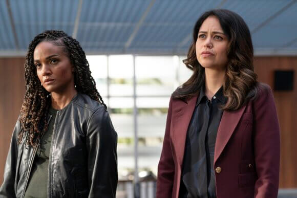 Mekia Cox and Alyssa Diaz