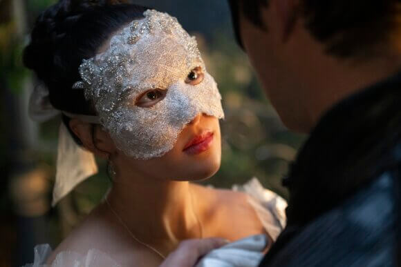 Yerin Ha at the Masquerade Ball