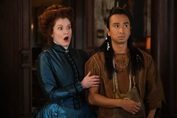 Rebecca Wisocky and Roman Zaragoza