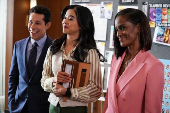 David Del Rio, Leah Lewis and Skye P Marshall