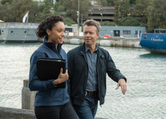 Olivia Swann and Todd Lasance