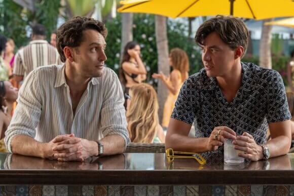 Colin Woodell and Jack Bannon