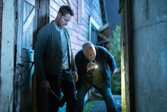 Tracker Season 2 Episode 9 Justin Hartley and Brent Sexton