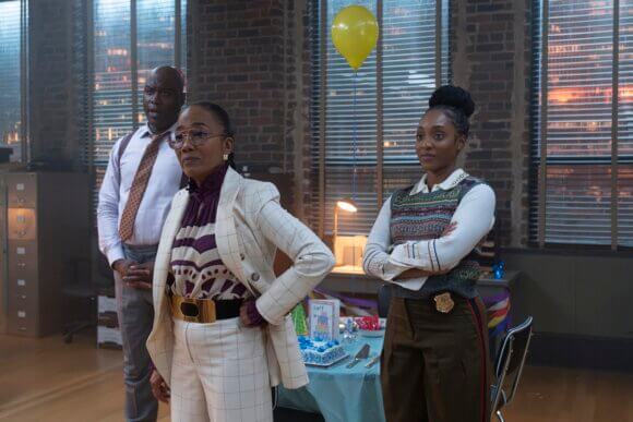 Kevin Daniels, Sonja Sohn and Iantha Richardson
