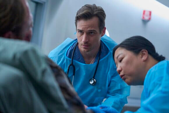 Jon Ecker and Paulyne Wei in season one's finale