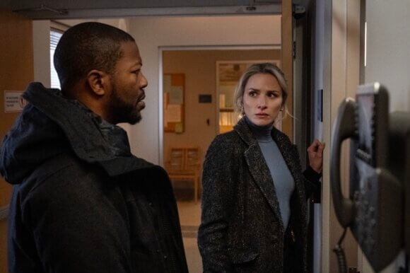 Edwin Hodge and Shantel VanSanten