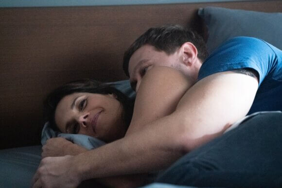 Missy Peregrym and Bill Barrett