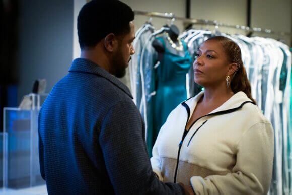 Queen Latifah and Tory Kittles