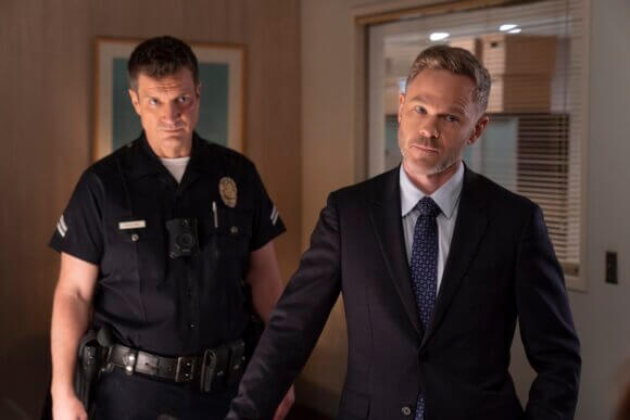 Nathan Fillion and Shawn Ashmore