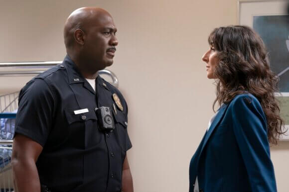 Richard T Jones and Necar Zadegan