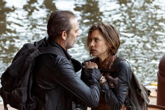 The Walking Dead: Dead City Jeffrey Dean Morgan and Lauren Cohan