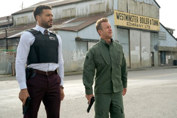 Ryan Broussard and Scott Caan