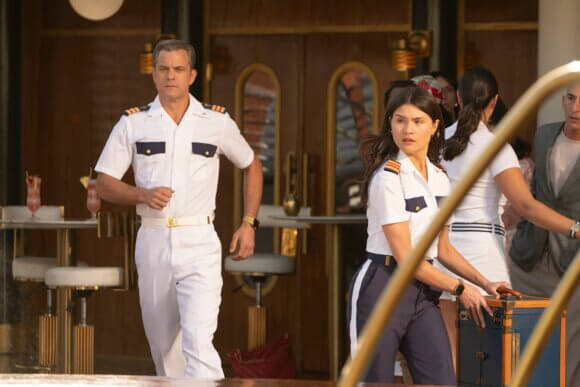 Joshua Jackson and Phillipa Soo