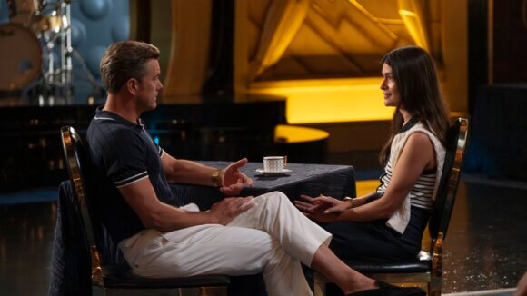 Joshua Jackson and Phillipa Soo