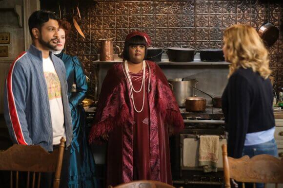 Utkarsh Ambudkar, Rebecca Wisocky and Danielle Pinnock