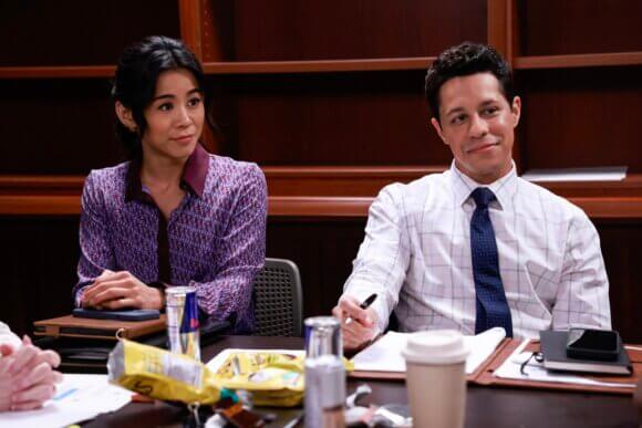 Leah Lewis and David Del Rio