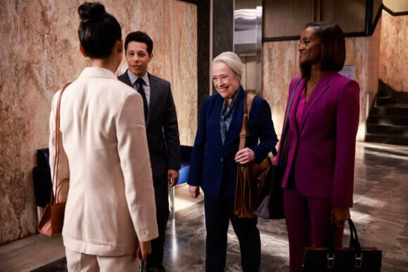 David Del Rio, Kathy Bates, and Skye P Marshall