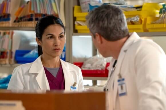 Elodie Yung and Daniel Bonjour