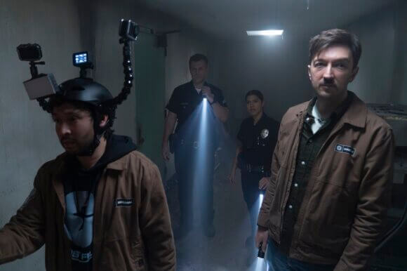 Ryan Bergara, Nathan Fillion, Lisseth Chavez, and Shane Madej
