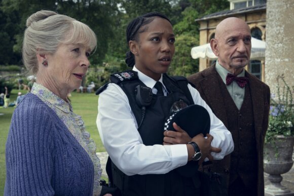 Celia Imrie, Naomi Ackie, Sir Ben Kingsley