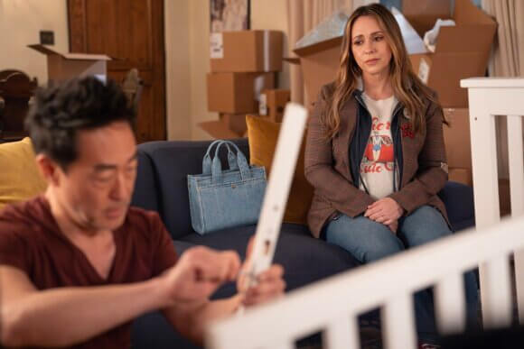Kenneth Choi and Jennifer Love Hewitt