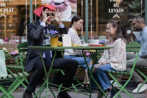 Michael Weatherly and Isla Gie