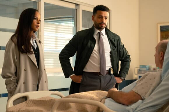 Megalyn Echikunwoke and Ryan Broussard