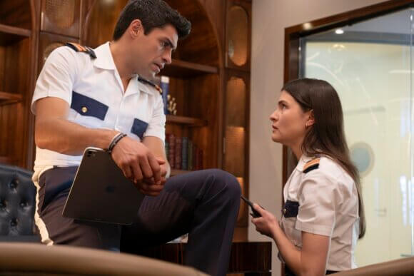 Sean Teale and Phillipa Soo