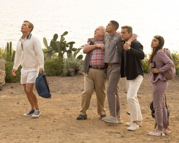 Rick Cosnett, Joshua Jackson and Kyla Nova