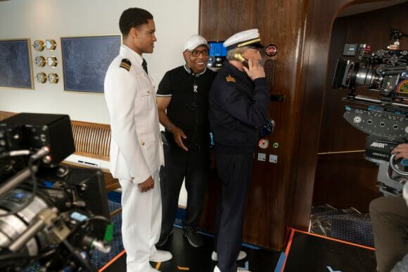 Behind the scenes of the season finale