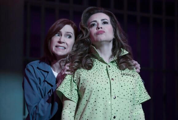 Carrie Preston and Alyssa Milano