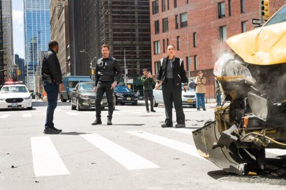Edwin Hodge, Dylan McDermott, and Keisha Castle-Hughes