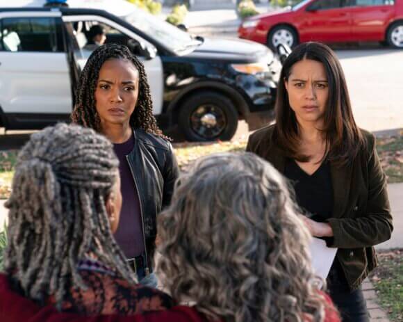 Mekia Cox and Alyssa Diaz