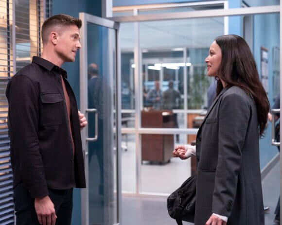 The Rookie Season 7 Episode 18 Eric Winter and Melissa O'Neil