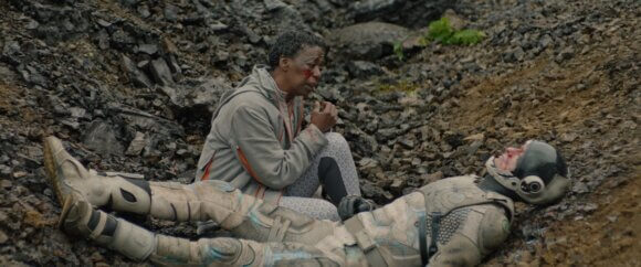 Noma Dumezweni and Alexander Skarsgard