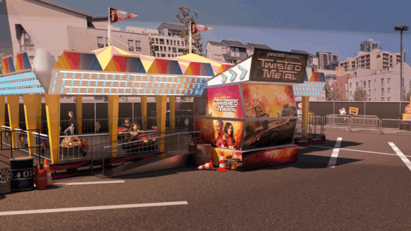 Twisted Metal San Diego Comic-Con Bumper Cars