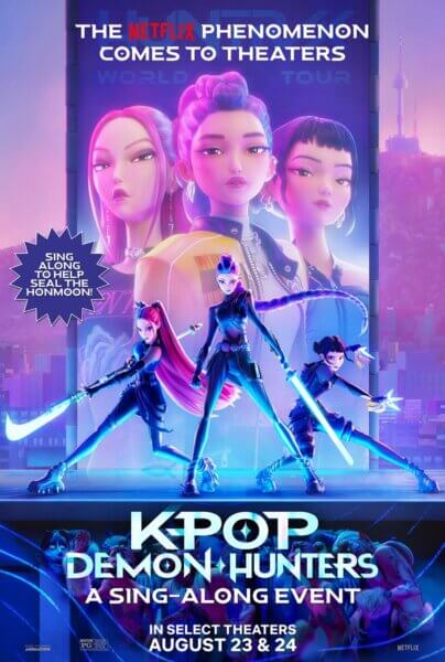 'KPop Demon Hunters' Announces a Special Sing-Along Event