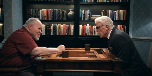 Stephen McKinley Henderson and Ted Danson