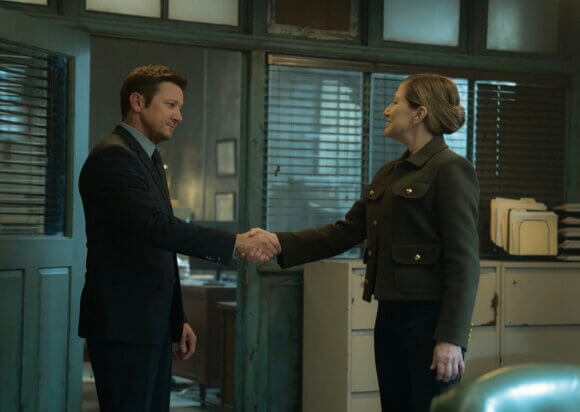 Mayor of Kingston season 4 Jeremy Renner and Edie Falco