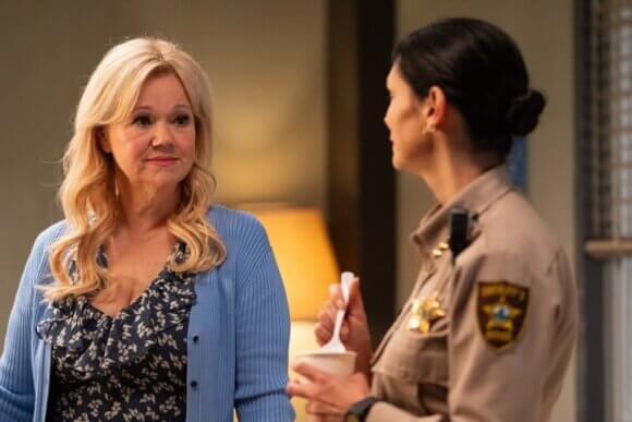 Caroline Rhea and Morena Baccarin