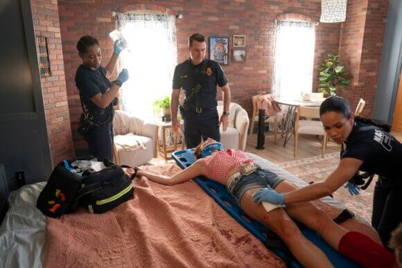 Hailey Kilgore, Chris O'Donnell, and Juani Feliz