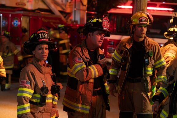 Juani Feliz, Chris O'Donnell, and Hunter McVey