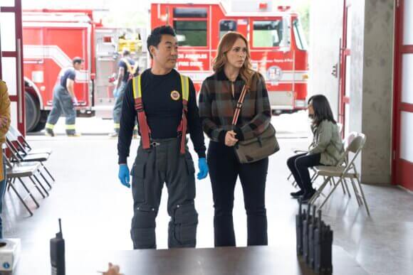 Kenneth Choi and Jennifer Love Hewitt