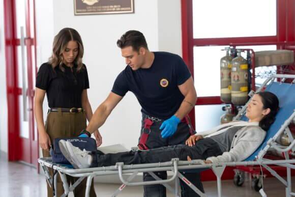 Corinne Massiah and Ryan Guzman