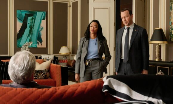 Sonequa Martin-Green and Donnie Wahlberg